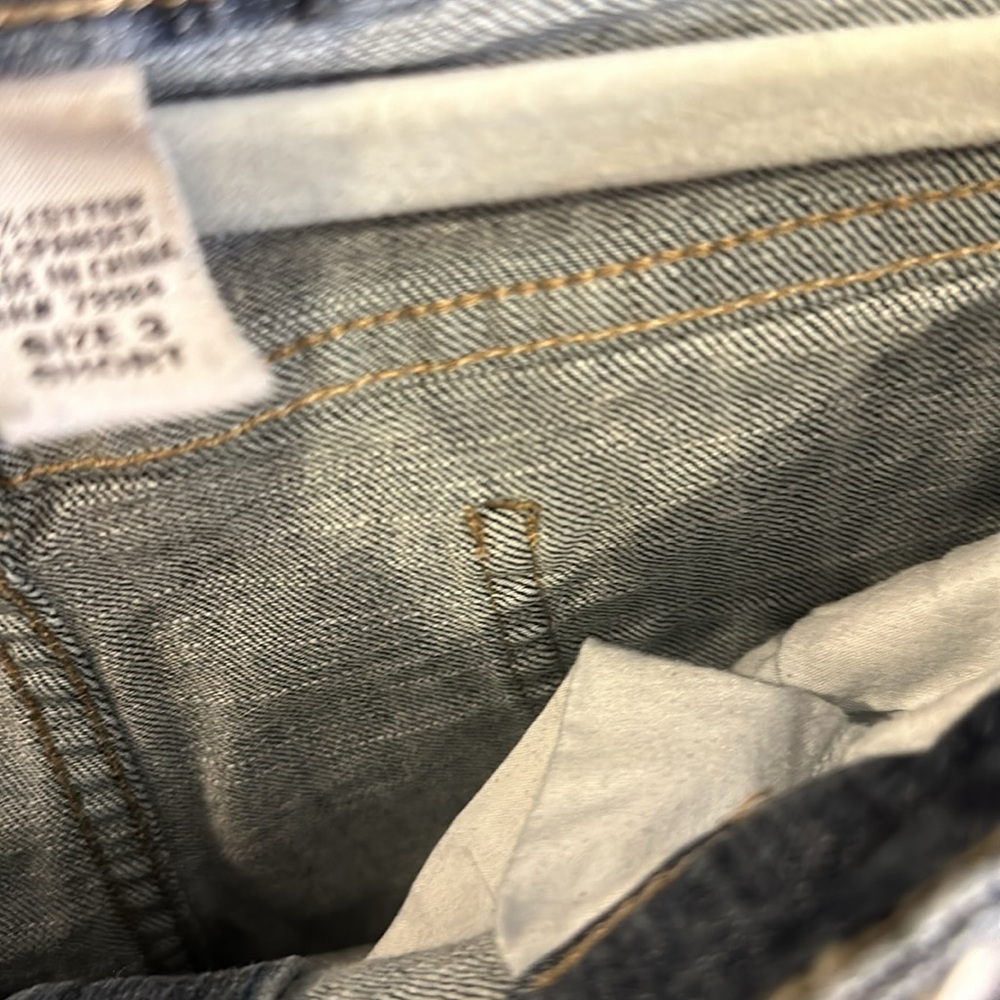 Chicos Short Platinum Denim Jeans Size 3/Large/Short - Picture 7 of 10